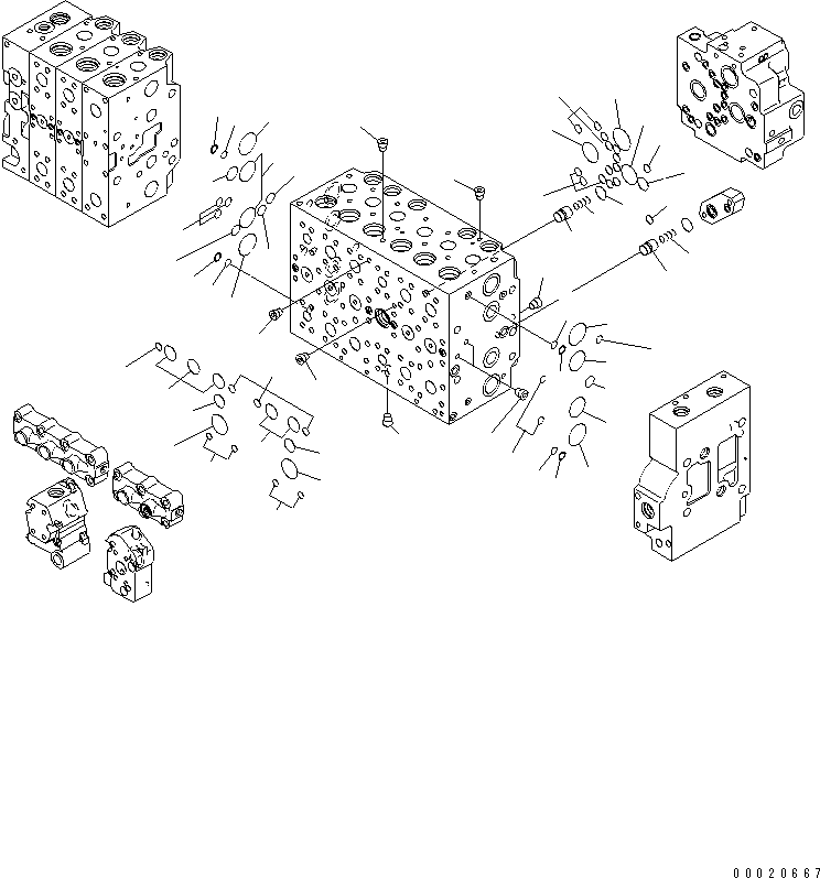 Уплотнительное кольцо круглого сечения 723-40-92160 KOMATSU