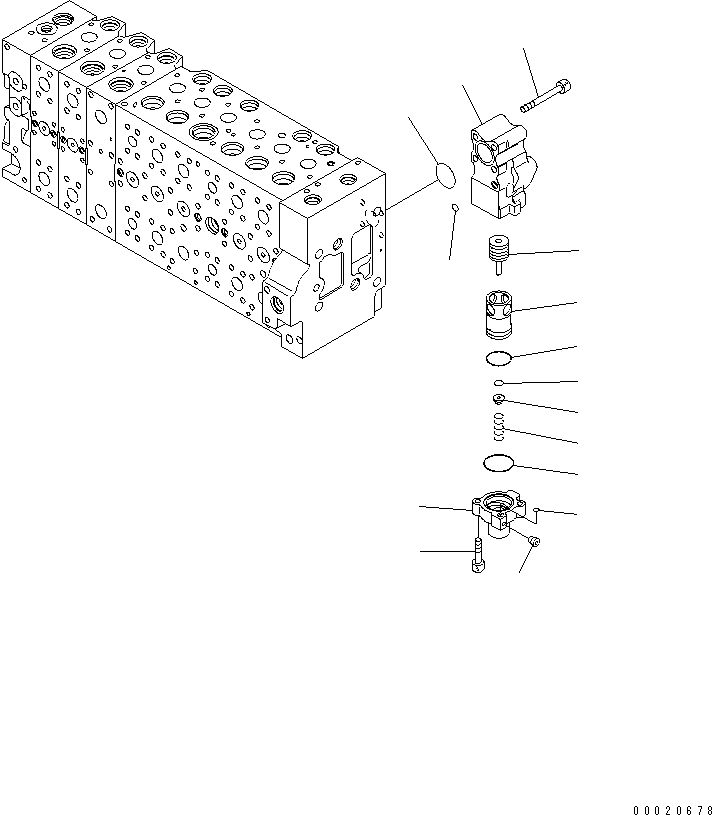 Золотник 723-40-87440 KOMATSU
