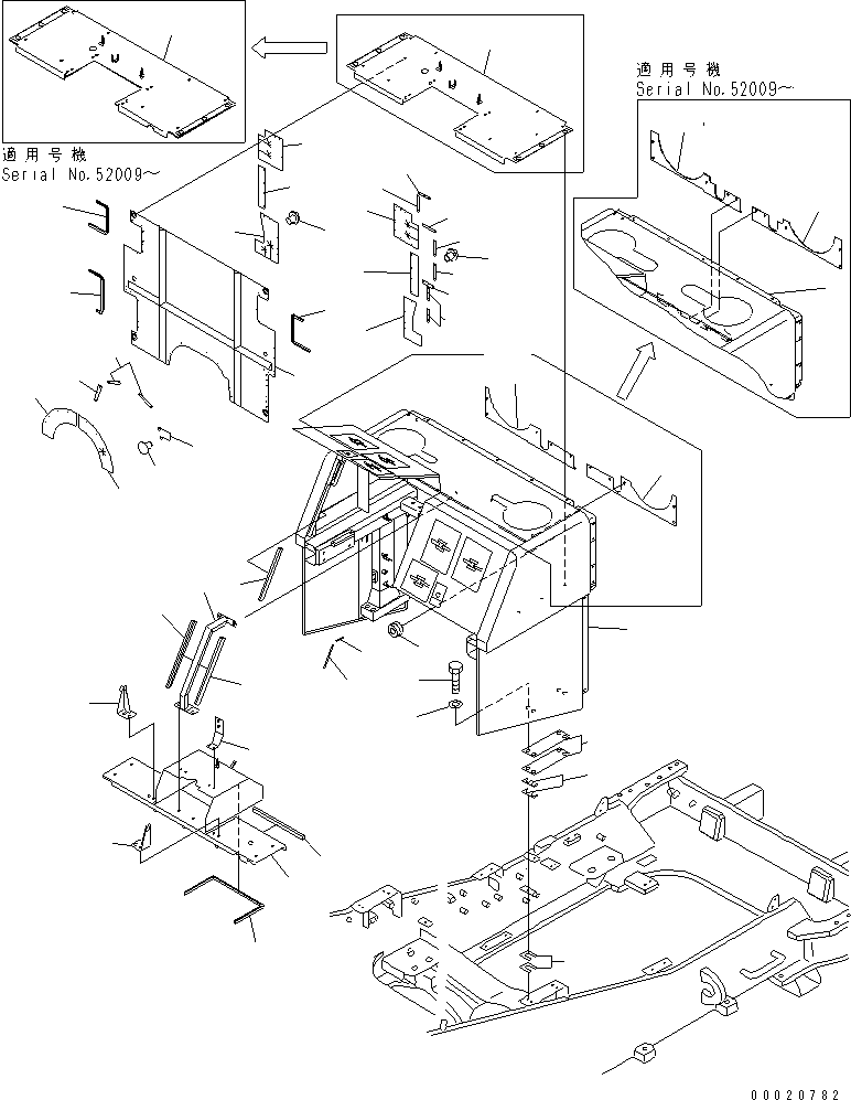 BULKHEAD 427-54-23490 KOMATSU