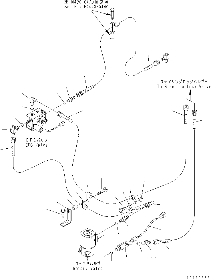 Шланг 07185-00310 KOMATSU