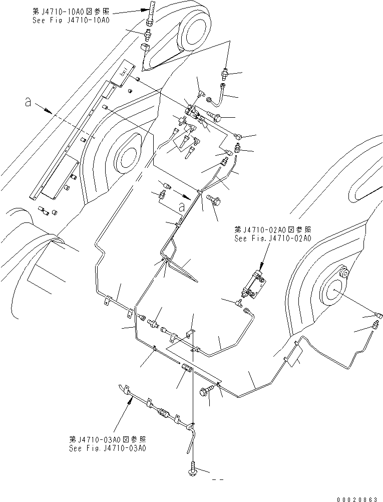 Зажим 421-46-12980 KOMATSU