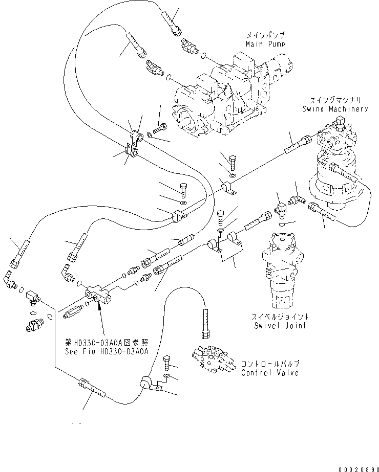 Спиральная трубка 08210-02915 KOMATSU