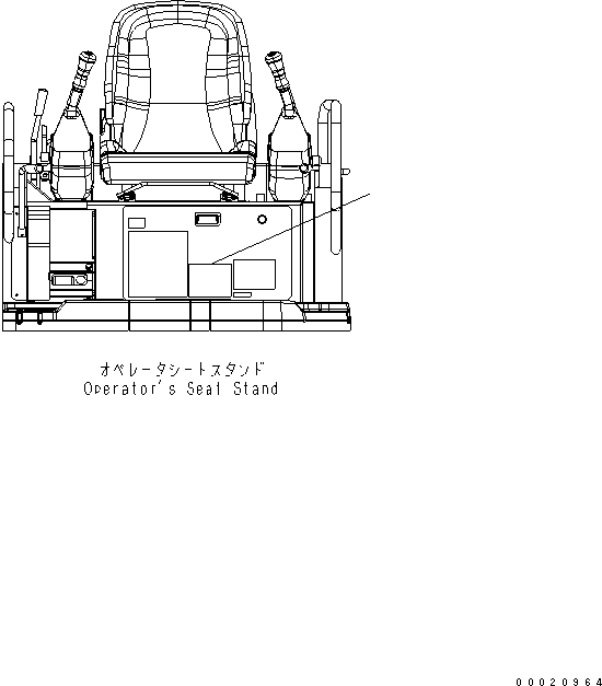 Decal, Lifting Capacity Table 22N-98-31360 KOMATSU