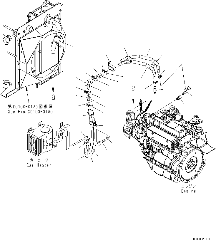 Шланг 09483-00407 KOMATSU