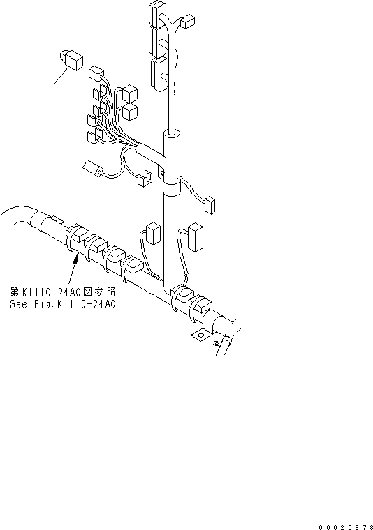 Switch, Model Selection Connector 203-06-61230 KOMATSU