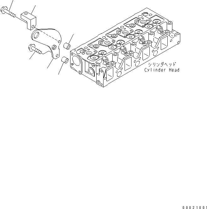 HANGER,FRONT 6205-11-1960 KOMATSU