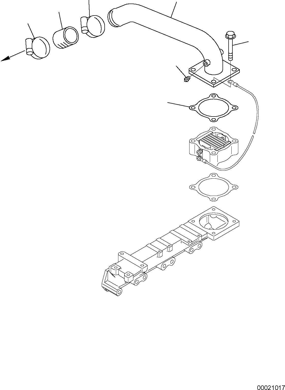 CONNECTOR,AIR 6205-11-4250 KOMATSU