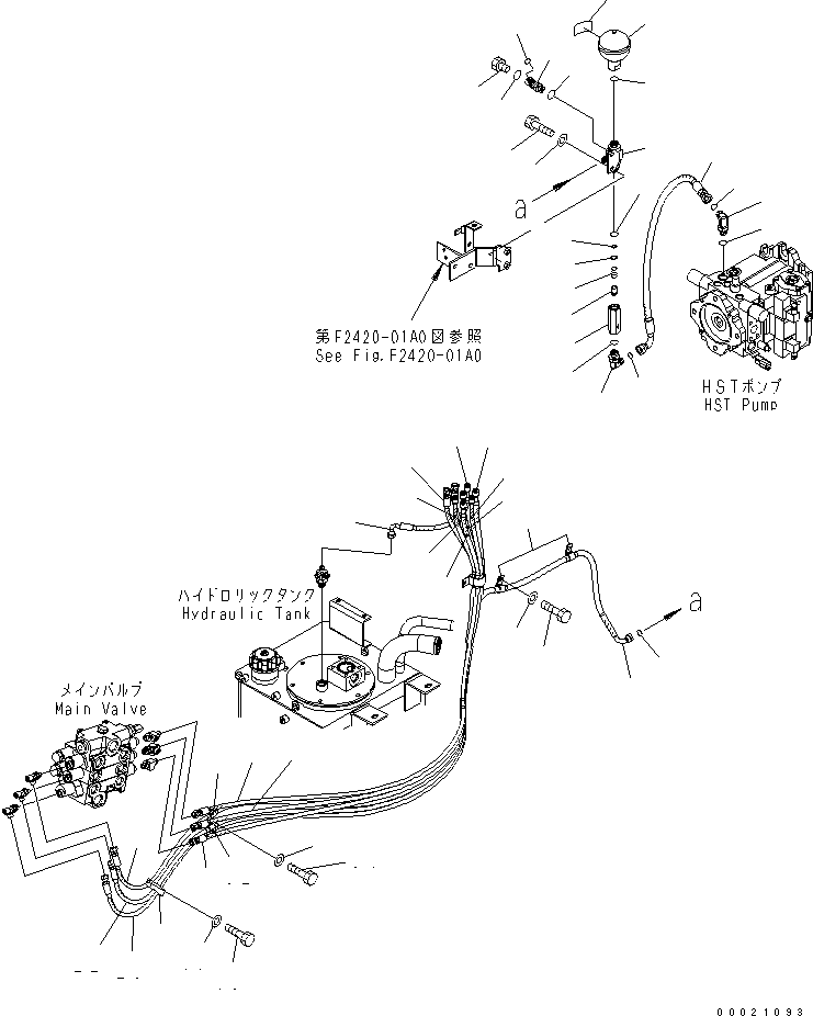 Шланг 418-V88-3352 KOMATSU