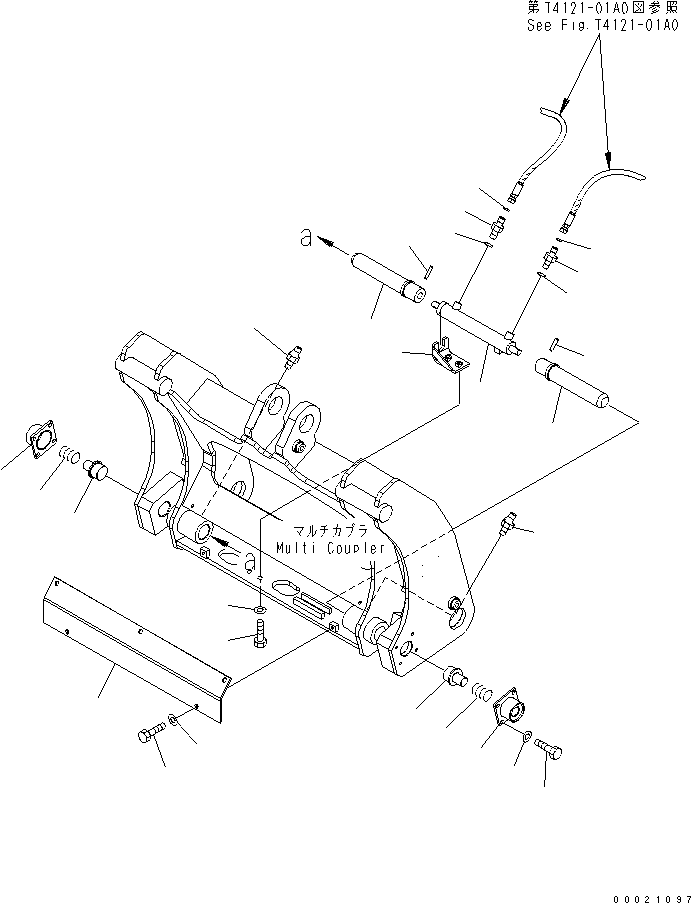 Штифт установочный 04022-10045 KOMATSU