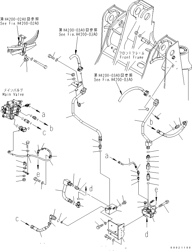 Шланг 417-T90-3630 KOMATSU