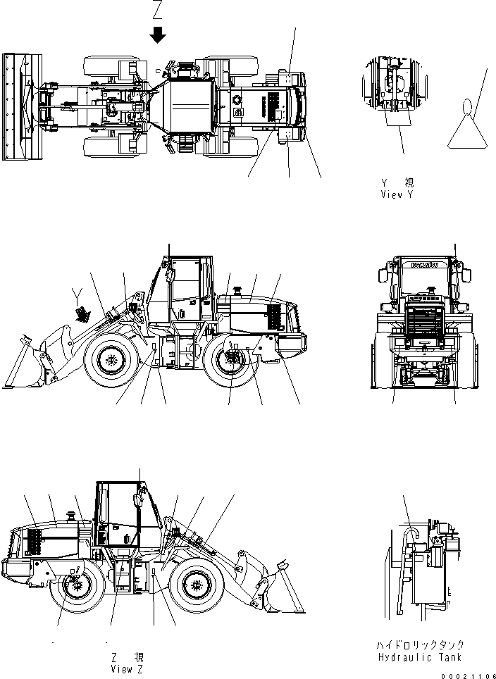 Табличка смазки 417-U77-3720 KOMATSU