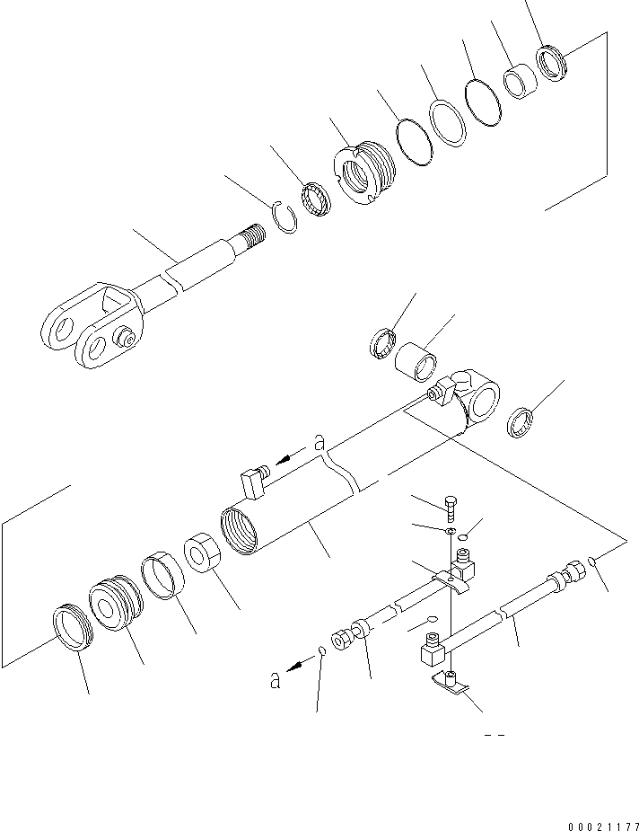 Трубка 707-86-45681 KOMATSU
