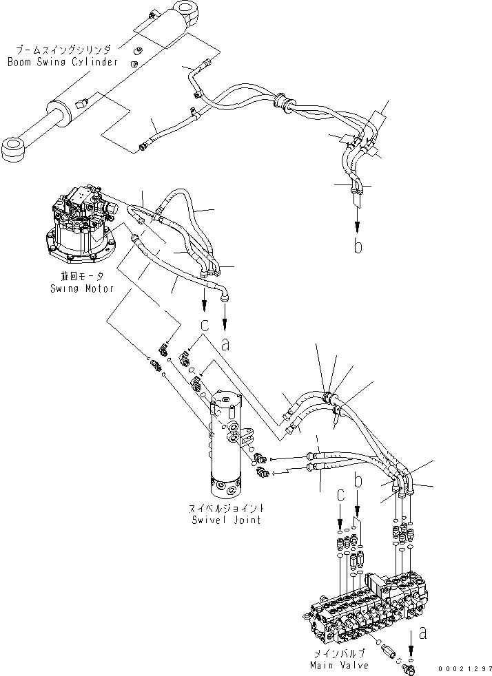 Шланг 22M-910-2280 KOMATSU