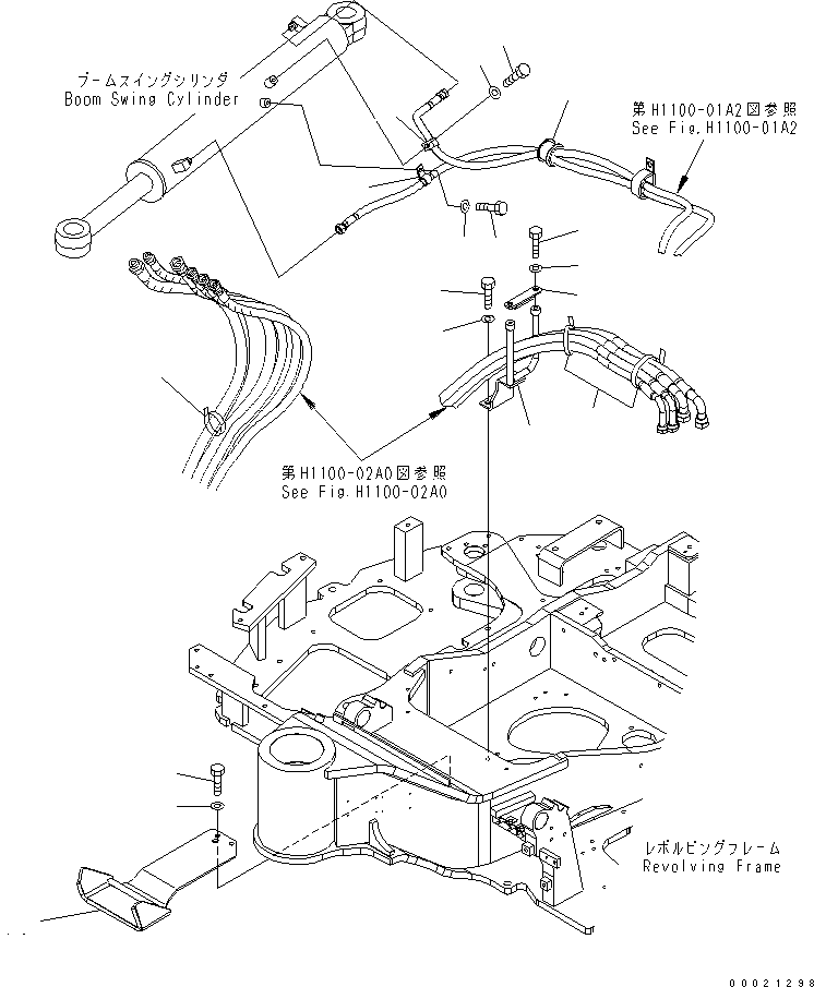 Направляющая 22M-62-21572 KOMATSU