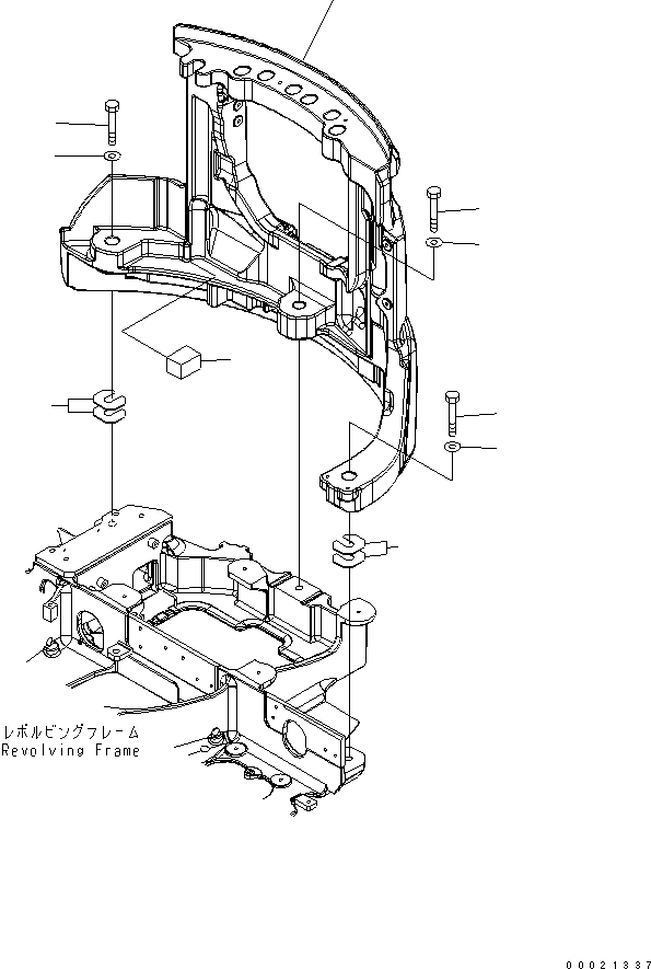 Груз 22L-46-27211 KOMATSU