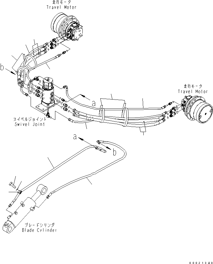 Шланг 22L-62-27520 KOMATSU