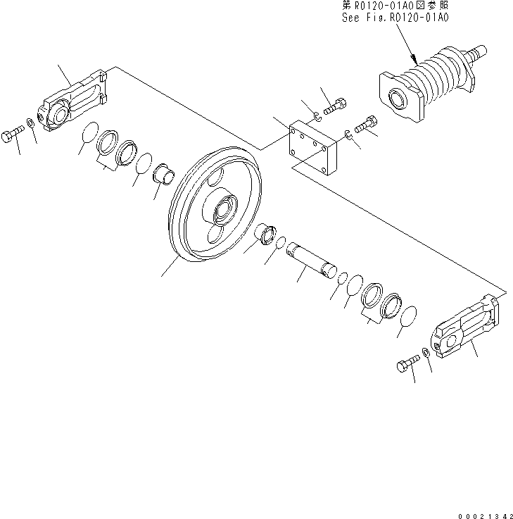 Пластина 20S-30-82181 KOMATSU