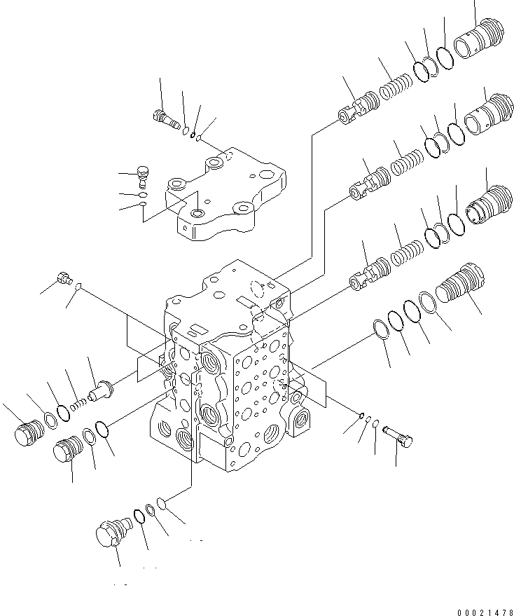 Пробка 723-63-31830 KOMATSU