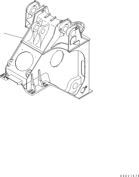 FRAME,FRONT 427-S05-5232 KOMATSU