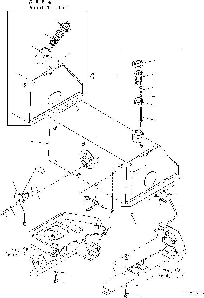 SENSOR,FUEL 7861-92-4940 KOMATSU