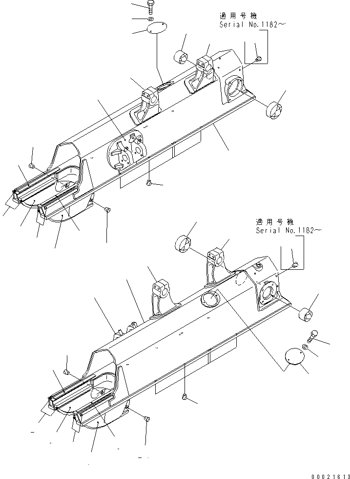 GUARD (WELDED) 134-30-64231 KOMATSU