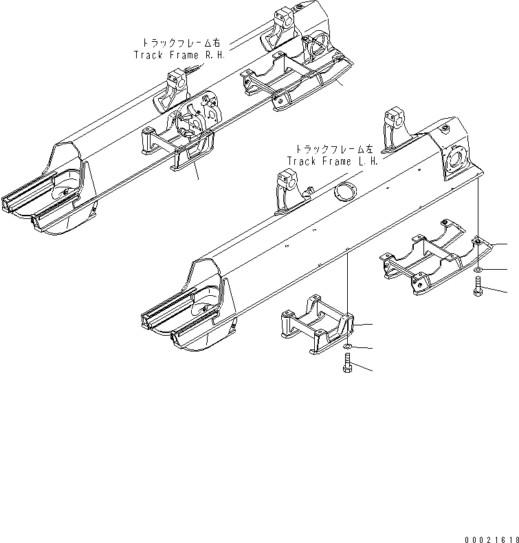 Ограждение 13G-30-71291 KOMATSU
