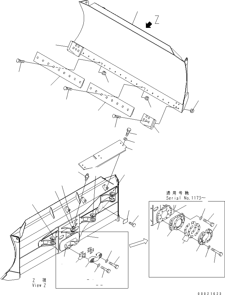 Болт 02090-11265 KOMATSU