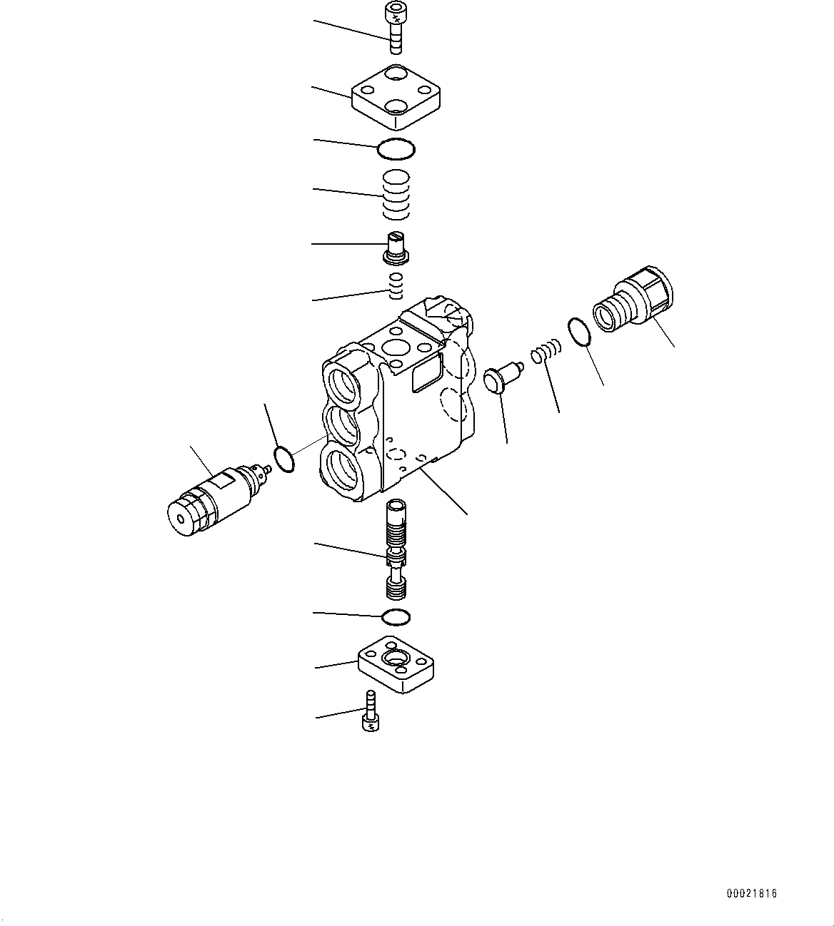 пилотный клапан 702-21-08521 KOMATSU