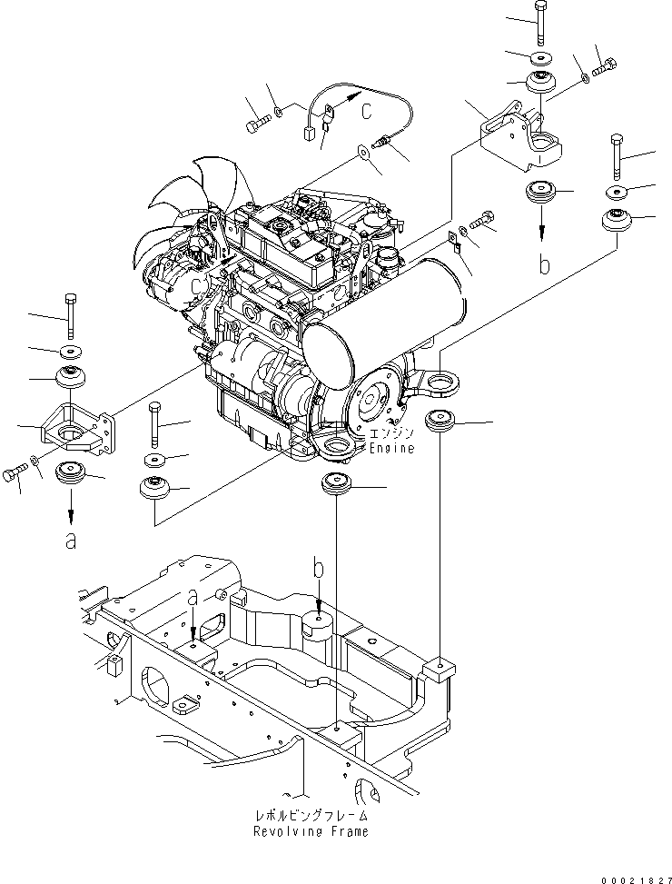 Кронштейн 22L-979-2243 KOMATSU