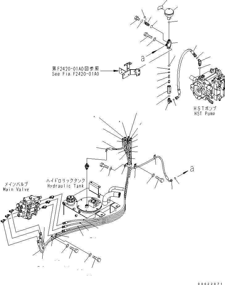 Шланг 417-V88-3461 KOMATSU