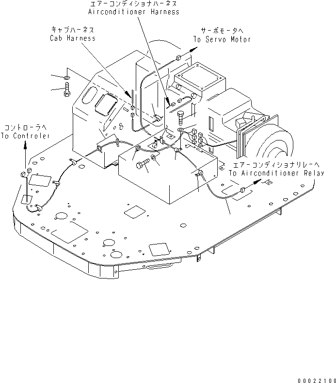 Жгут проводов 415-S61-2120 KOMATSU