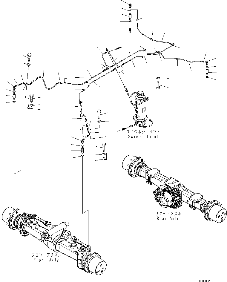 Шланг 02767-202A6 KOMATSU