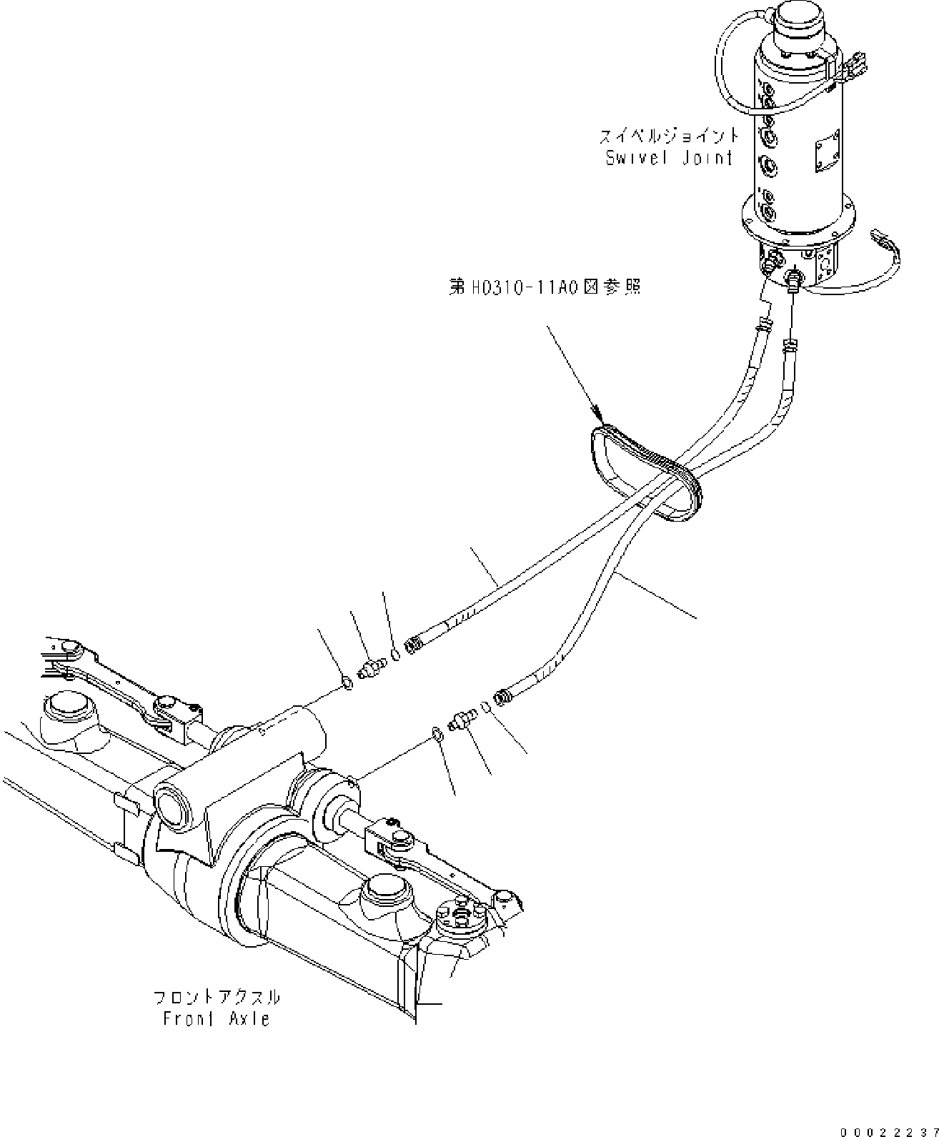 Соединительный штуцер 20G-62-32260 KOMATSU