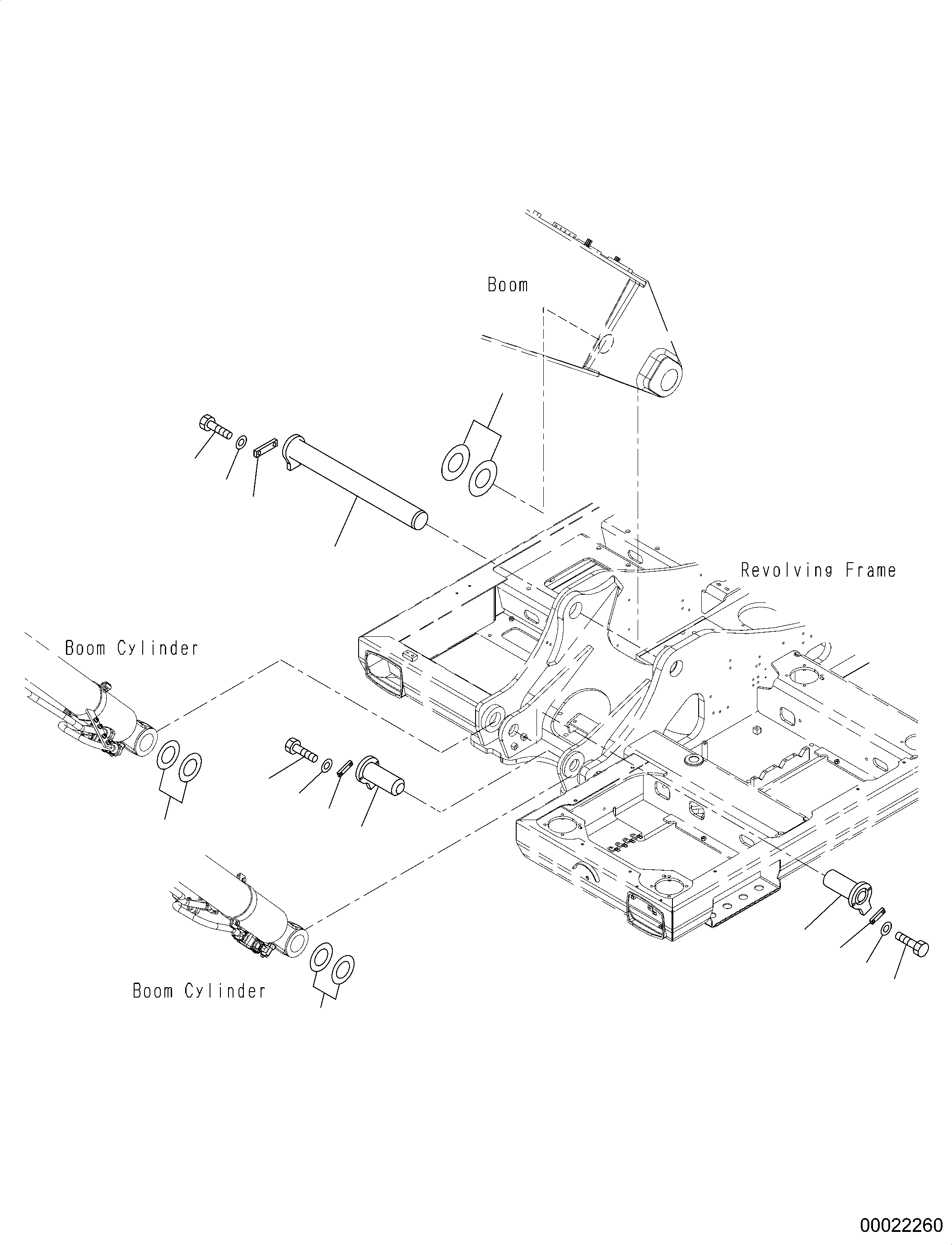 Распорка 1.0мм 203-70-24170 KOMATSU
