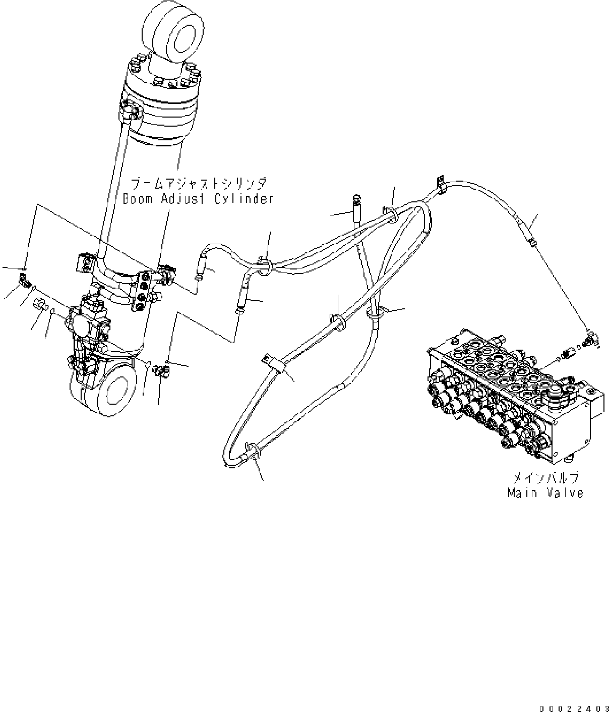 Шланг 02760-00337 KOMATSU