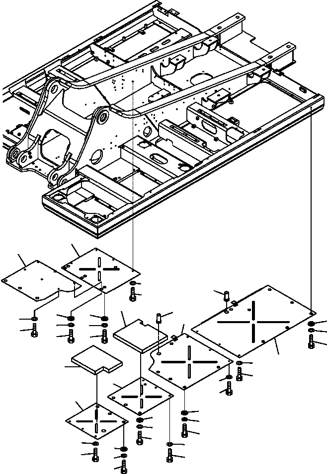 Крышка в сборе 207-54-72370 KOMATSU