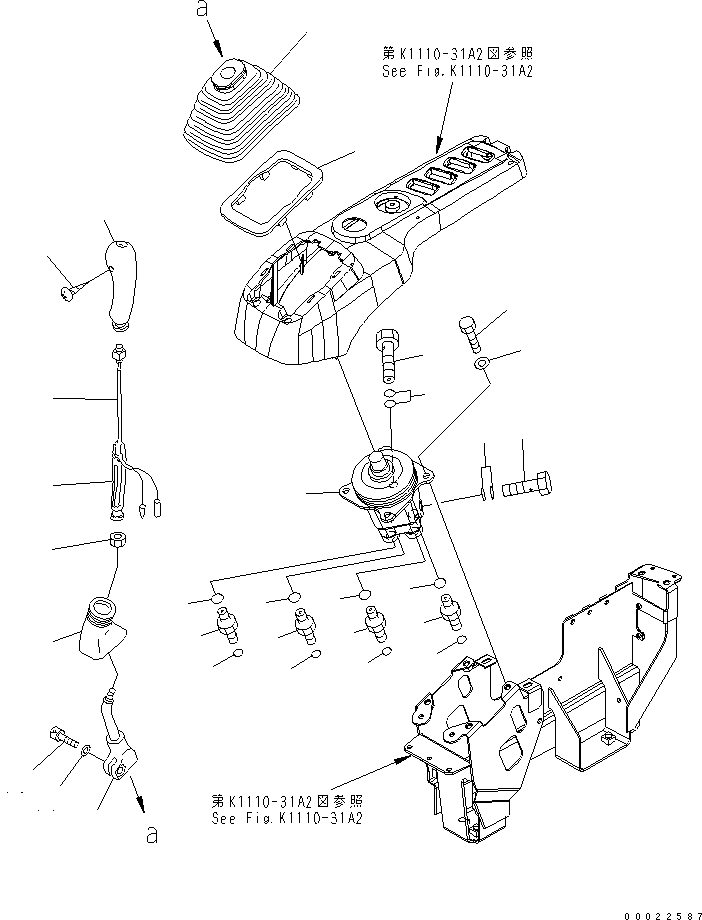 Рукоятка \0\22U-43-21191 KOMATSU