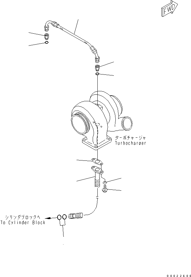 GASKET, OIL DRAIN 6742-01-5075 KOMATSU