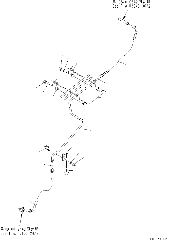 Шланг 02763-00405 KOMATSU