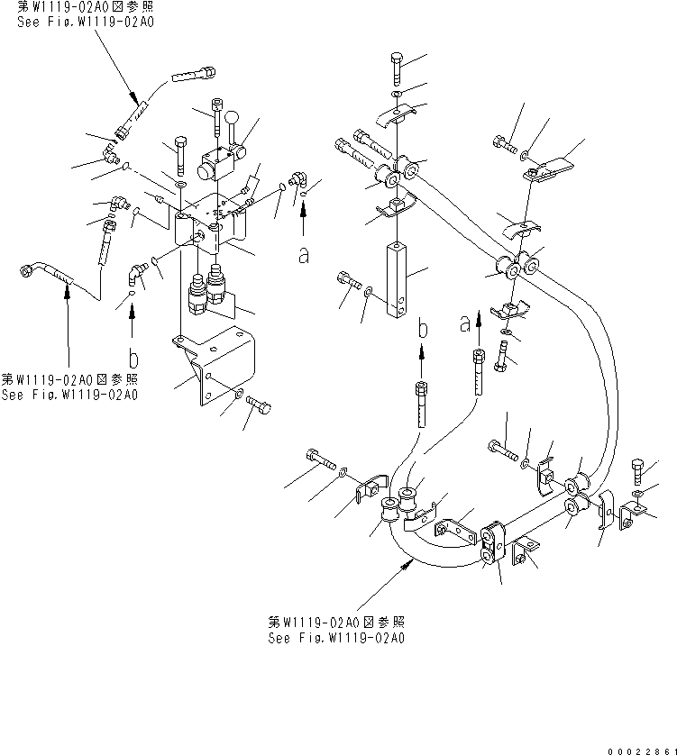 Болт 01252-70550 KOMATSU
