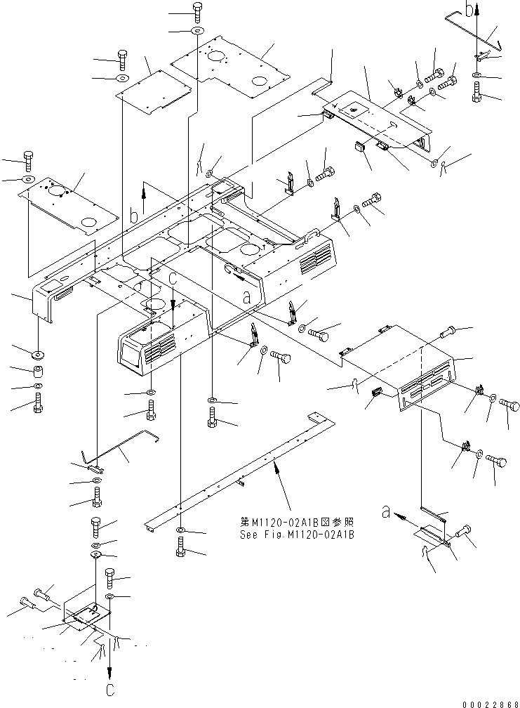 Палец 04205-11228 KOMATSU