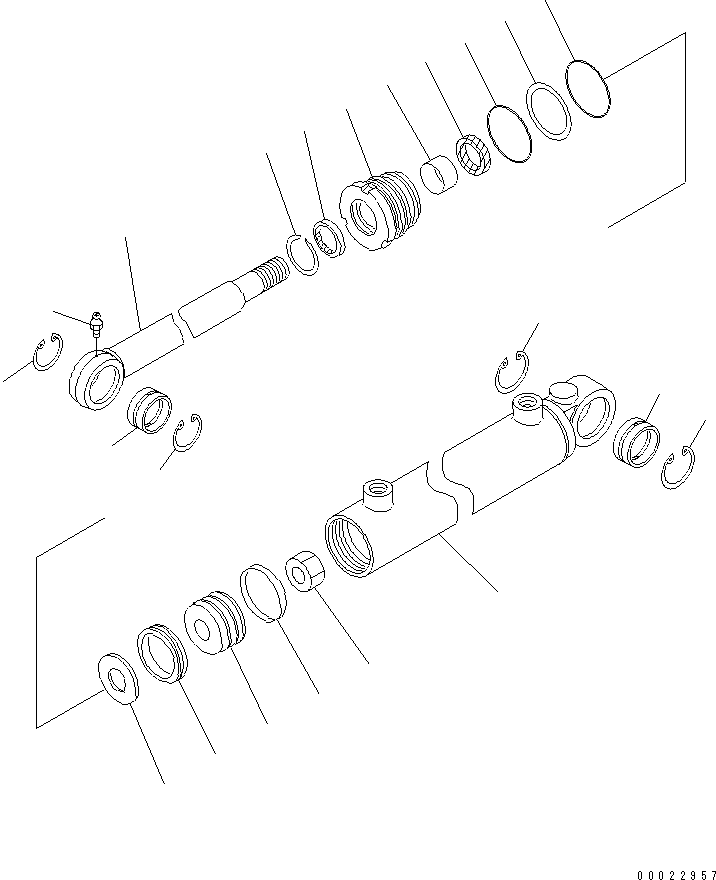 Фиксатор 707-40-70580 KOMATSU