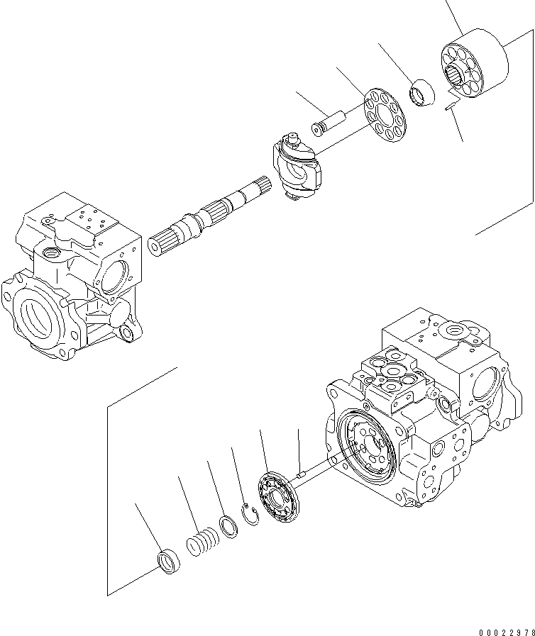 Фиксатор башмака (708-2M-13340) KOMATSU