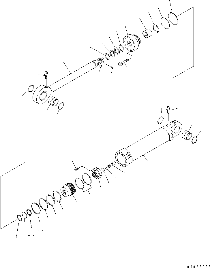 Стопорное кольцо DM34267499 KOMATSU