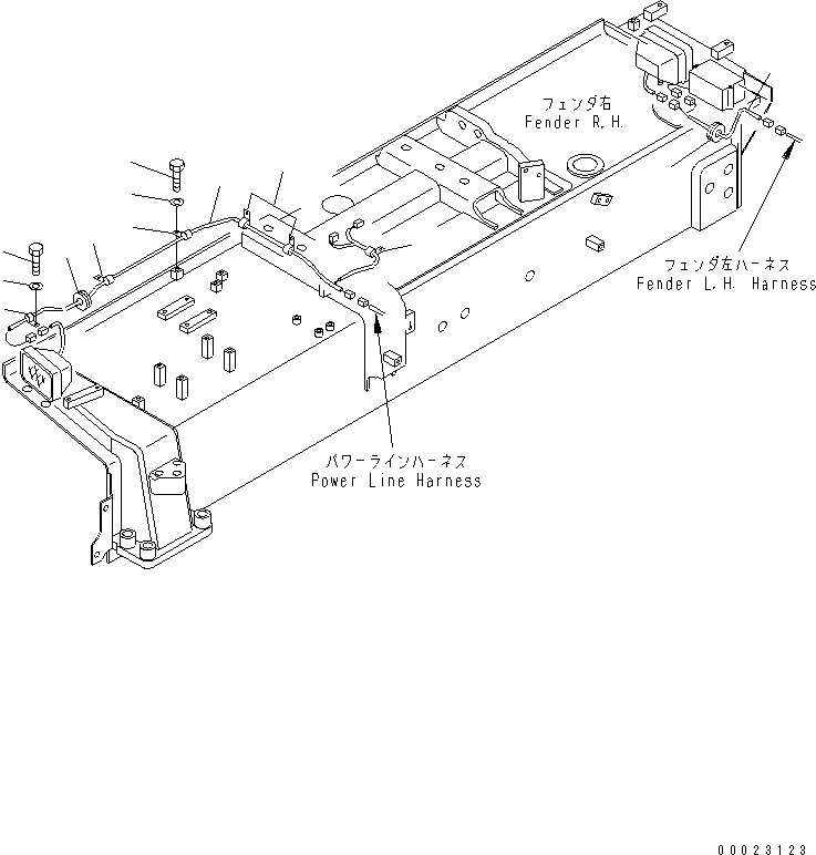 Жгут проводов 195-06-72440 KOMATSU