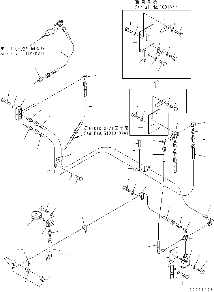 Указатель 21T-72-17331 KOMATSU