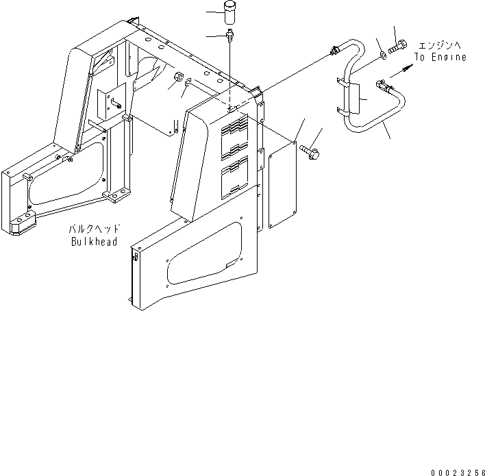 Пластина 426-Z90-2390 KOMATSU
