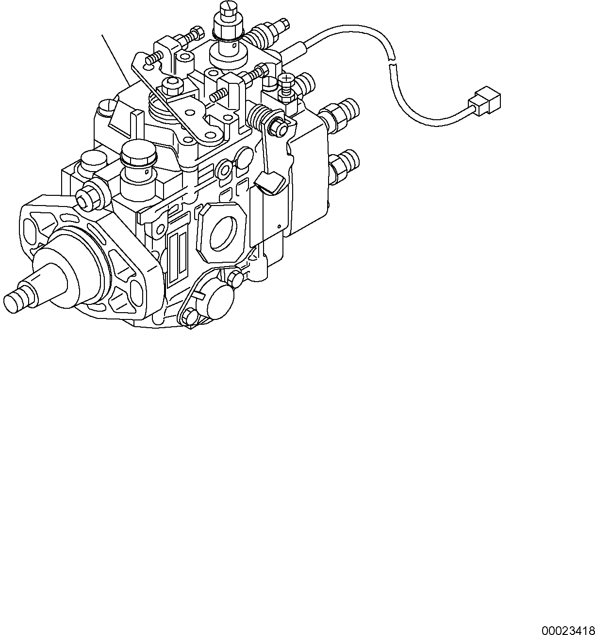 INJECTION PUMP, ASSEMBLY (6205-71-1570) KOMATSU