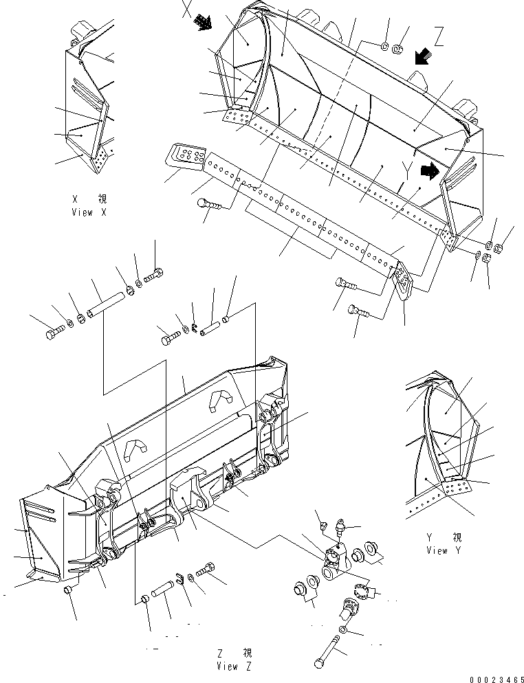 Пластина (сварная) 198-72-51180 KOMATSU