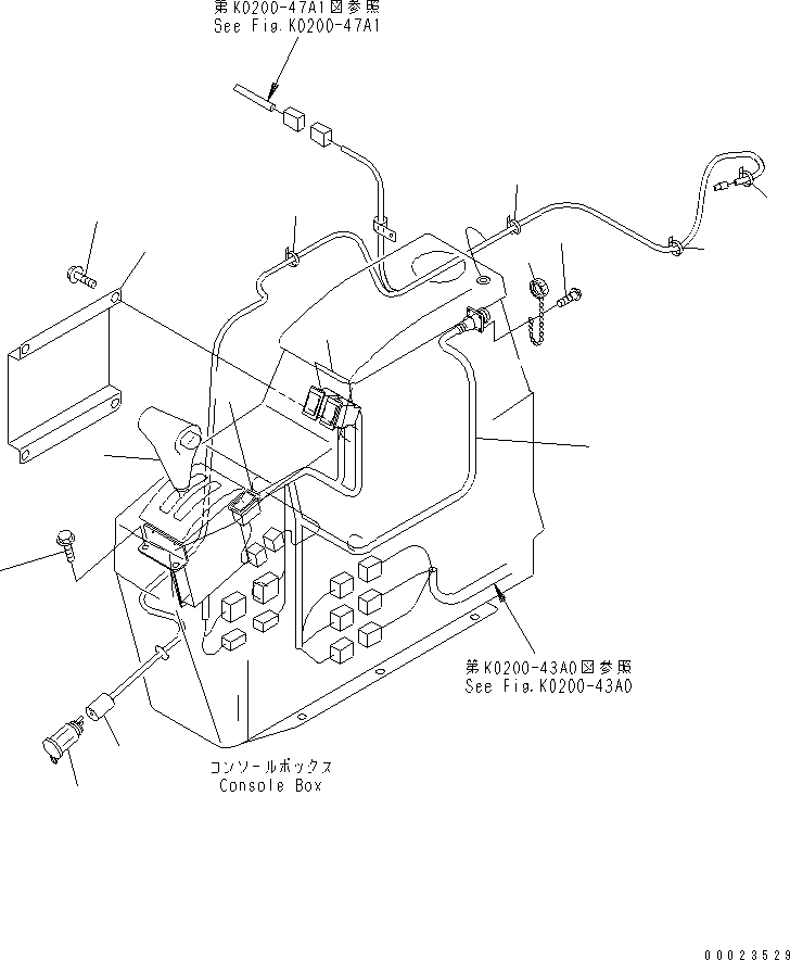 Жгут проводов 569-06-86460 KOMATSU